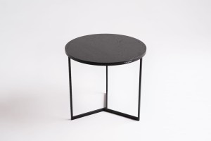 Stolik kawowy VEGA wood 50 – czarny