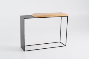 Konsola REEF 100 – dąb naturalny, czarny