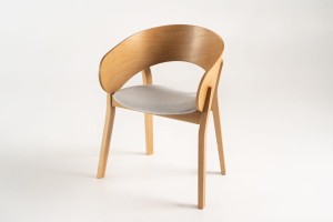 Krzesło ARCO arm wood – no.07, buk dąb