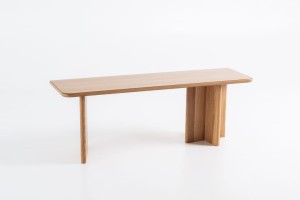 Ławka SLASH – dąb naturalny