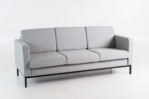 Sofa 3os. NORDIENT – No.05, czarny